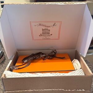Hermès Orange Gift Box with Ribbon
